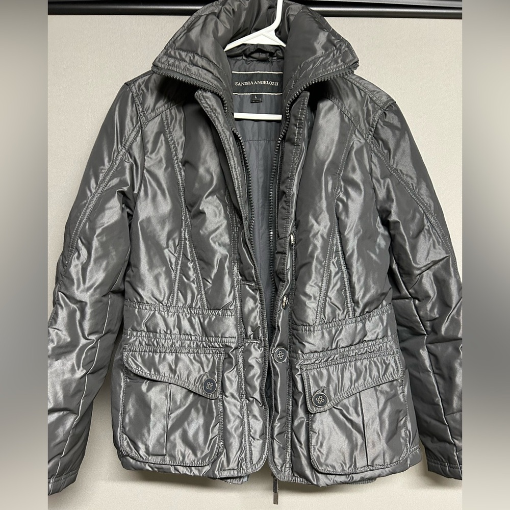 Elegant Gray Women's Jacket